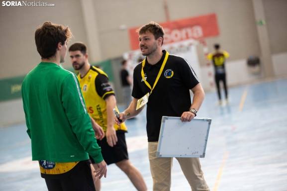 El BM Soria viaja a Sagunto en busca de dar la campanada: ?Creo que podemos ser los primeros en ganar?