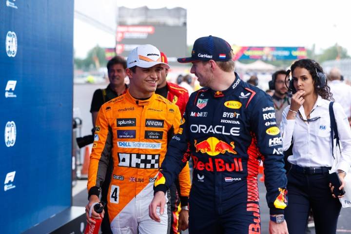 Lando Norris vio a Max Verstappen como una amenaza todo el año