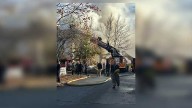 Three firefighters taken to hospital as crews battle fire at NH home