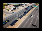 Impulsa Gobierno Municipal energías limpias con instalación de paneles solares en bulevar Manuel Clouthier