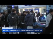 Hundreds of flights canceled in Chicago after winter storm