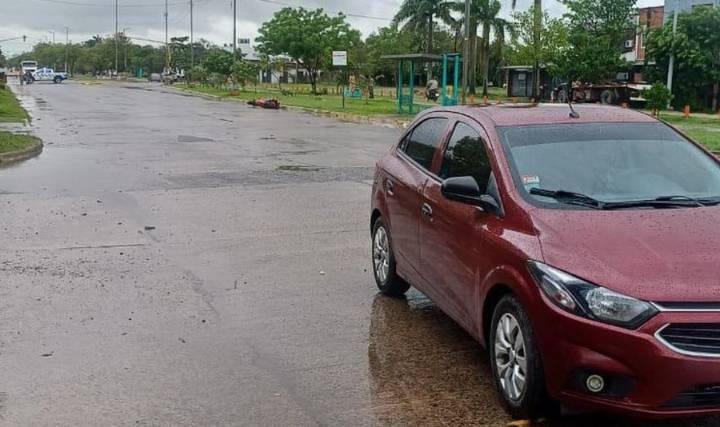 Un motociclista murió en un choque con un automóvil