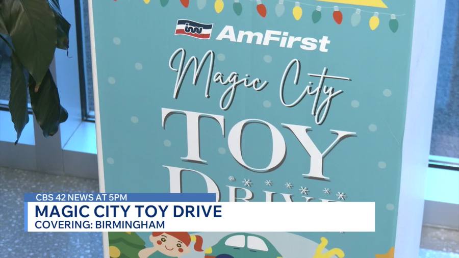 Hundreds of children to receive gifts from Magic City Toy Drive
