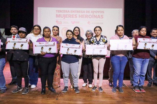 Tonantzin Fernández cierra con éxito la primera etapa de “Mujeres Heroínas” y anuncia más beneficios