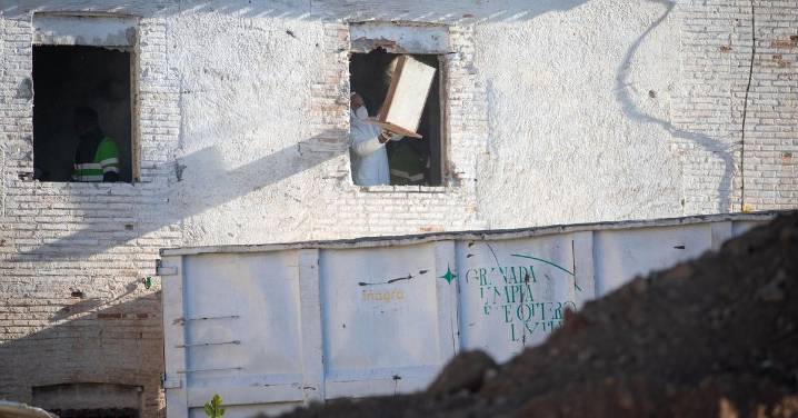 Comienza el derribo de la Huerta de la Mariana