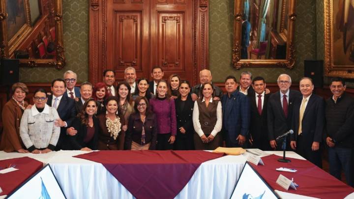 Sheinbaum y gobernadores de Morena analizan avances en la implementación del IMSS