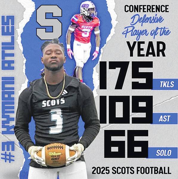 Scotland High announces 2025 All-Conference Football Honors