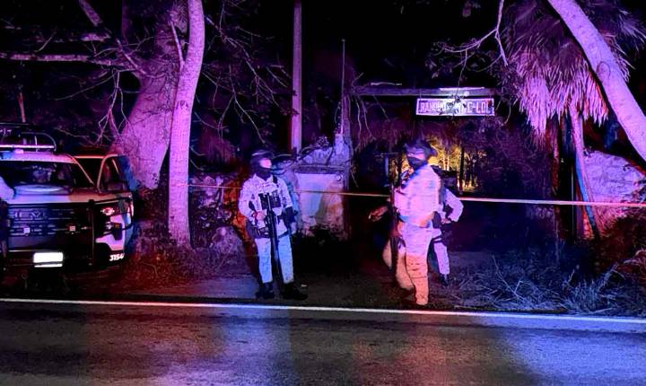 Hallan más de una docena de cuerpos en fosa clandestina de rancho en Quintana Roo