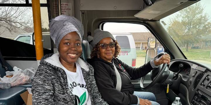Kansas food hub hands out thousands of pounds of produce before Thanksgiving