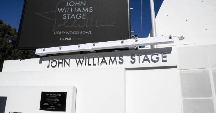 Hollywood Bowl names stage for John Williams, honoring a decades