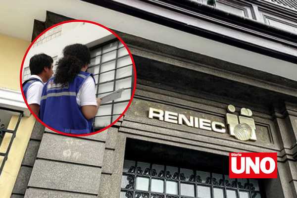 Reniec verifica más de 18 mil domicilios para depurar el padrón electoral de cara a las elecciones de 2026