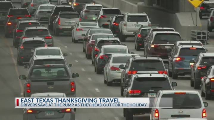 Texas drivers brace for heavy traffic this Thanksgiving weekend