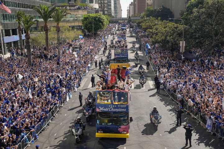 Desfile de los Dodgers campeones: recorrido por la celebración en Los Ángeles