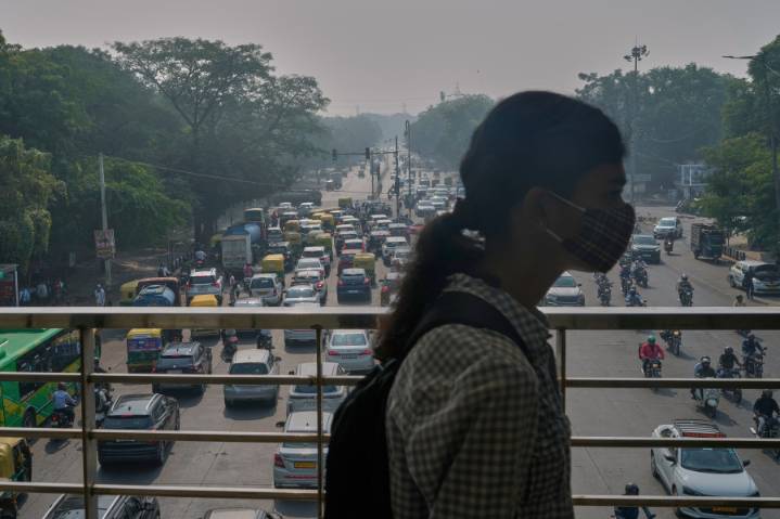 Air pollution levels surge in India’s capital, sparking rare protests
