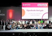 Txikon y Nadia Erostarbe, premios Gipuzkoa Kirolak