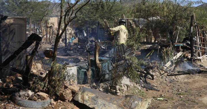 Mujer sufre quemaduras de primero y segundo grado tras incendio en vivienda de la invasión El Guayacán