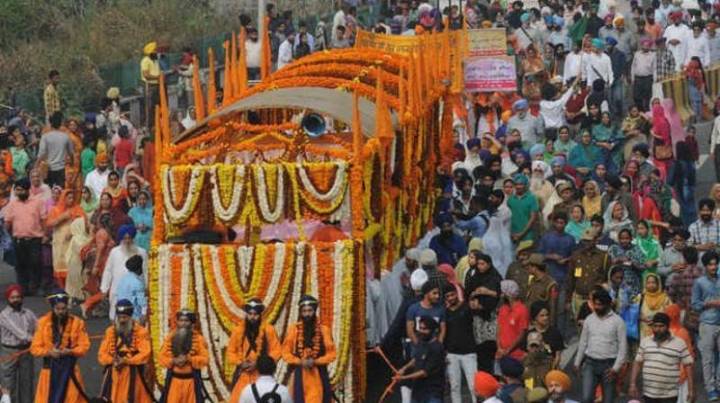 Nagar Kirtans coming from all four directions completed in Sri Anandpur Sahib, a sacred city immersed in devotion
