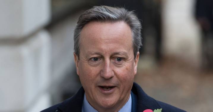 Former Prime Minister David Cameron reveals cancer diagnosis