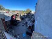 Saltillo: según primeras pesquisas, incendio en vivienda con tres menores no fue provocado