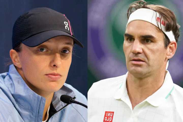 Iga Swiatek Vows Not to Repeat Roger Federer’s Wimbledon Blunder That Once Kept Him Out Swiss legend Roger Federer's Wimbledon problem back in 2022 was highlighted by Polish tennis star Iga Swiatek. R