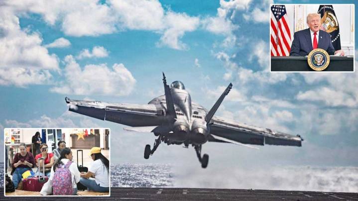 Máxima tensión: Donald Trump anunció el cierre del espacio aéreo de Venezuela