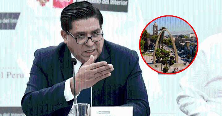 Estado de emergencia en Tacna incluirá a las Fuerzas Armadas, señala ministro del Interior: "Nuestras fronteras se respetan"