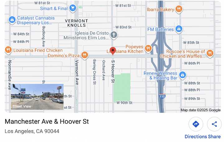 Broken water main reported in South LA