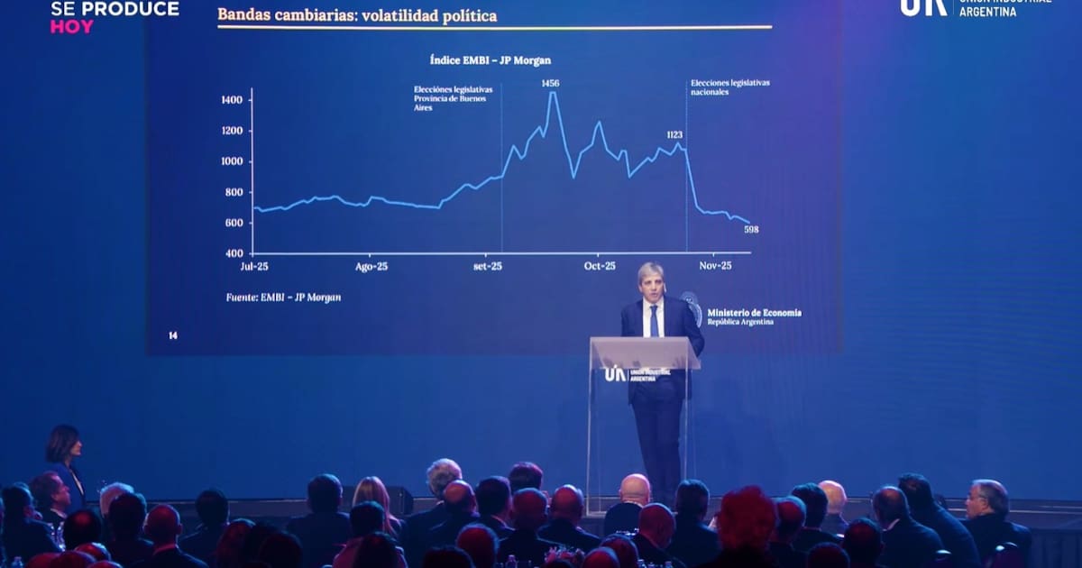 Caputo explicó por qué no planea levantar las bandas pronto y apuntó contra los que piden libre flotación