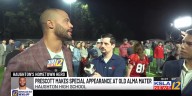 Dak Prescott makes appearance at his alma mater, Haughton High School