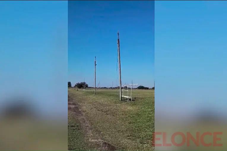 Robaron cableado de luminarias en el Club Boca Juniors Paraná: preocupan los costos y la seguridad