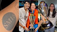 Palash Muchhal Shows Off ‘SM18’ Tattoo Dedicated To Smriti Mandhana After India’s Women’s World Cup Win