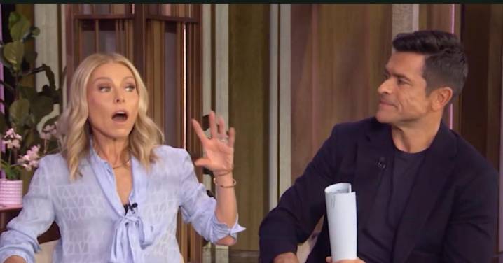 Kelly Ripa Acts Concerned After Mark Consuelos Admits People Have 'Parasitic Relationships' With Him: 'Are You Talking About Me?'