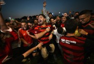 Copa Libertadores: Hinchas de Flamengo rezan en Lima por el título antes de la final