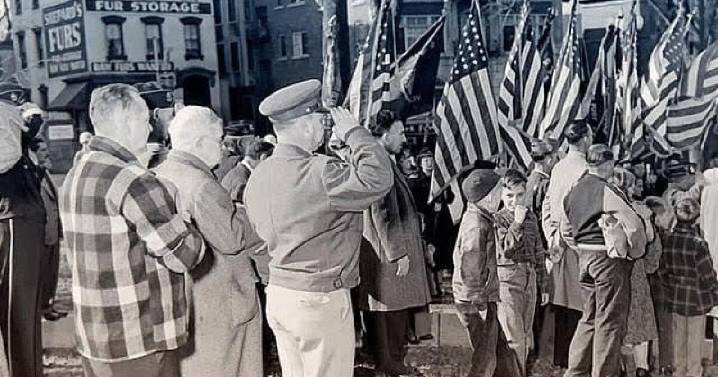 Vintage Schenectady-area Veterans Day photos from '48