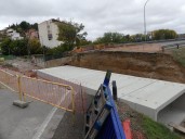 Vemos como van las obras del enlace del barrio del Jorgito (Video)