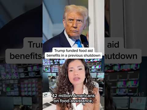 Trump funded food aid benefits in a previous shutdown