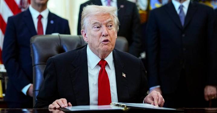 Donald Trump Jumps Out of Chair as Man Suffers Medical Emergency During Press Conference About Weight