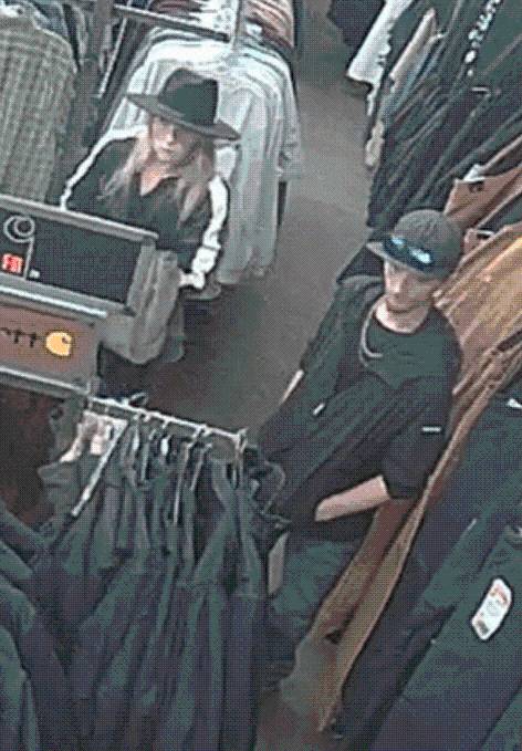 OKCPD seeks to identify two in theft investigation
