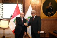 ALCALDE DE TACNA Y CANCILLER TUVIERON TRASCENDENTAL REUNION