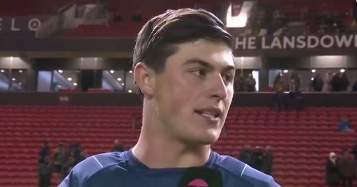 Louis Rees-Zammit makes feelings clear in TV interview as future takes turn