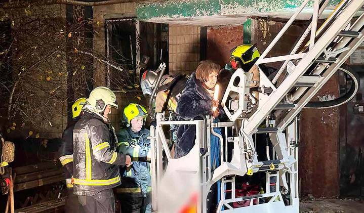 Russian drone strike on Dnipro tower block kills woman, injures 11