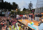 Los campeones del mundo encabezan la presentación oficial de la TotalEnergies Gran Fondo Pico de las Nieves en Arucas