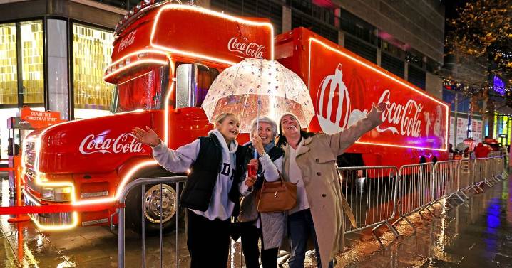 Coca-Cola Christmas truck in Liverpool in 30 pictures from down the years