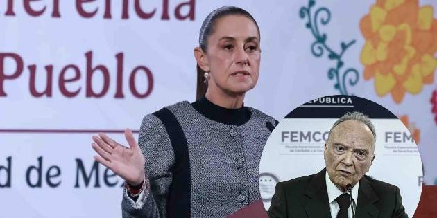 Sheinbaum habla de la renuncia del fiscal Gertz Manero