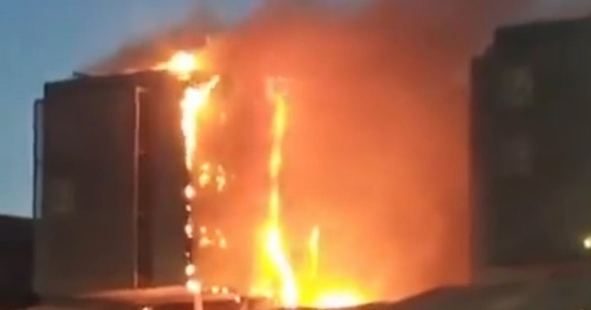 Santa Lucia hospital horror as fire rips through several floors as patients flee