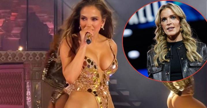 Megyn Kelly Slams 'Desperate' Jennifer Lopez's Nearly-Nude Look at Billionaire's Wedding: 'Why Won't She Wear Clothing?'