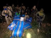 Fuerzas Armadas y Policía incautan más de 200 kilos de droga en el Vraem