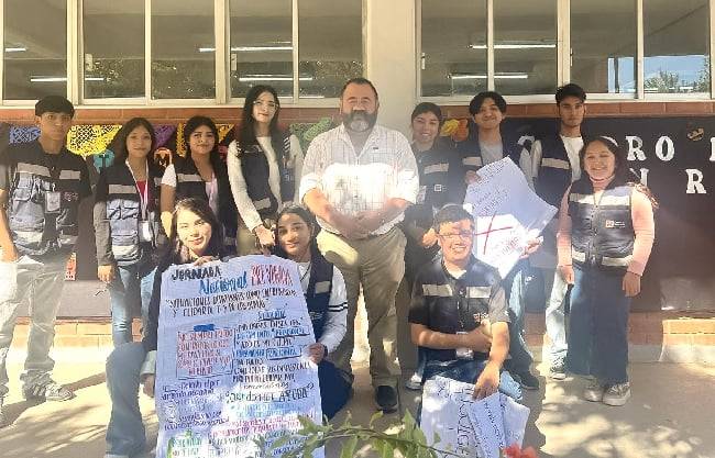 Imparte CIJ plática a alumnos de prepa