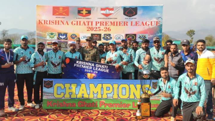 LOC Cricket Club Poonch lifts KGPL season-2 Trophy in spectacular finale at Jhullas