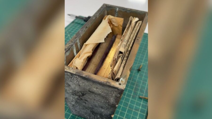 Time capsule from Japanese Church of Christ in Salt Lake City revealed to public Saturday